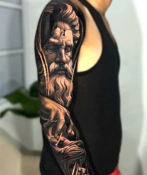 Tattoo style: Watercolor Effect