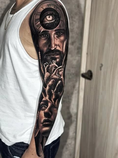 Tattoo style: Biomechanical Art