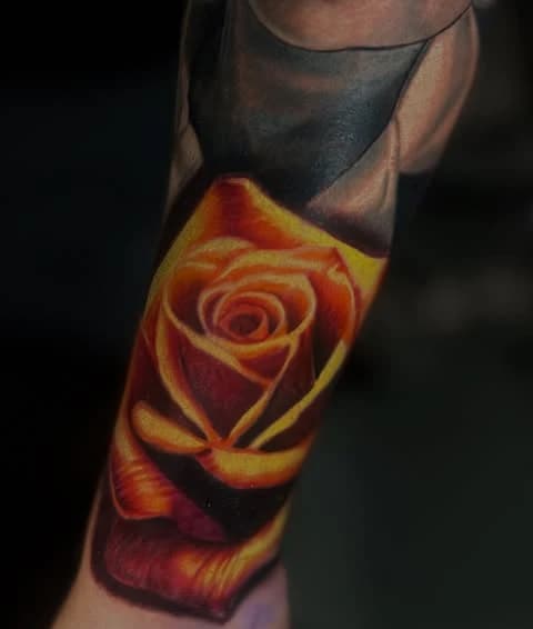 Tattoo style: Feather Detail