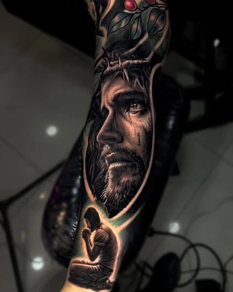 Tattoo style: Sun & Moon