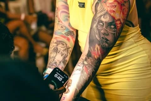 Tattoo style: Dual Color Sleeve Showcase