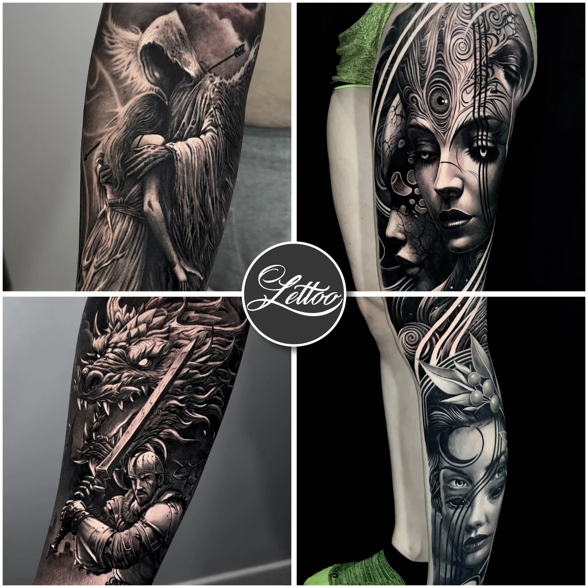 Tattoo style: Dark Fantasy Masterpieces